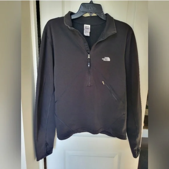 The North Face Flight Series Men’s Medium Black Half Zip Running Fleece Pullover
