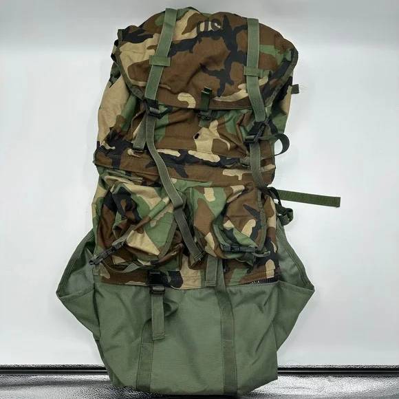 US Military Woodland Camo Rucksack Lion Technologies Tactical Large Backpack