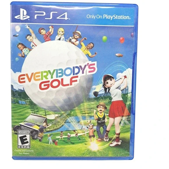 Everybodys Golf PS4 PlayStation 4 Sports Golf Game Disc Case Complete