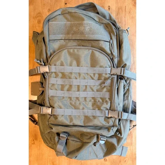 Sandpiper of California SOC Bugout Bag Tactical Backpack Green Foliage Brown
