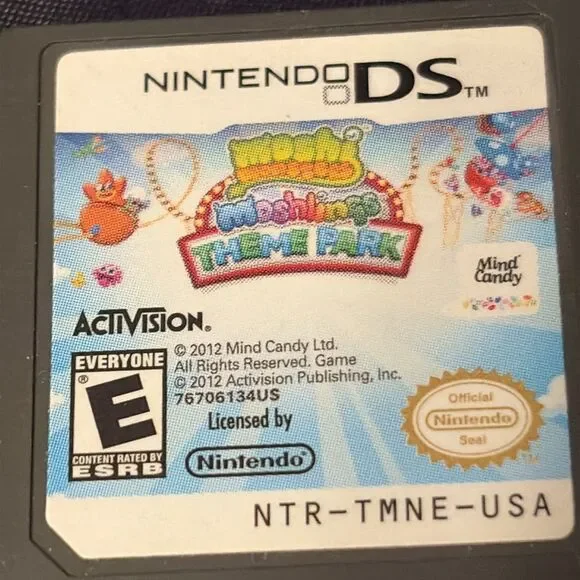 Nintendo DS‎ Moshi Monsters Theme Park Game - Gray no box