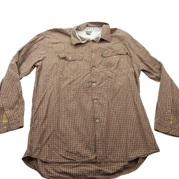 The North Face A5 Series Mens Plaid Button Down Shirt‎ XXL Tall Long Sleeve