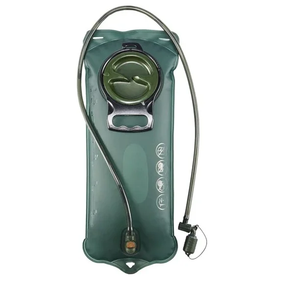 Military Green‎ 2.5-Liter Hydration Bladder Hiking, Camping & Running Leak Proof