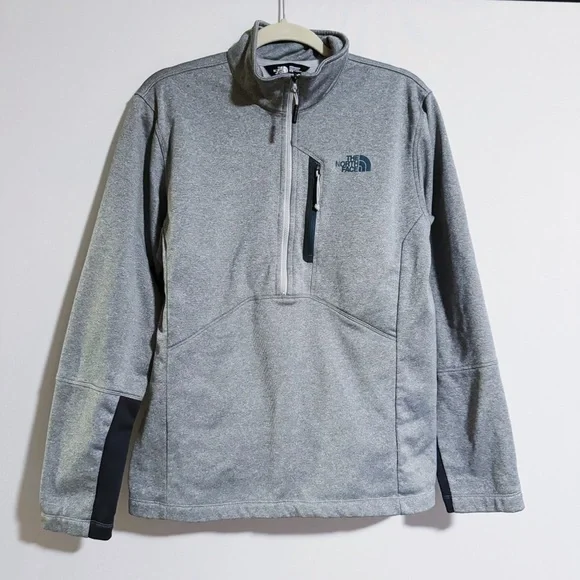 The North Face - Grey Half Zip Jacket