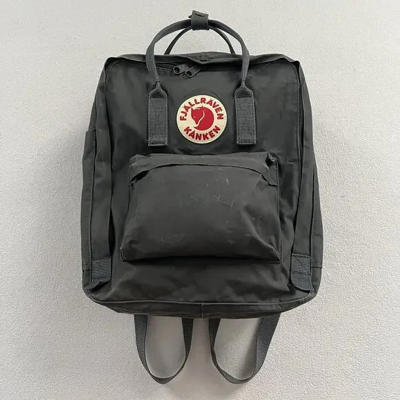 Fjallraven Kanken Backpack Super Grey 23510 Sweden Outdoor Travel Utility Pack