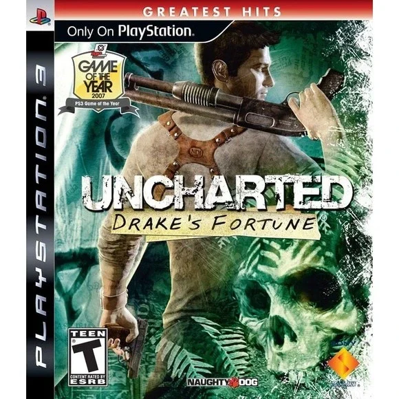 Uncharted: Drake's Fortune --‎ Greatest Hits Edition (Sony PlayStation 3, 2009)