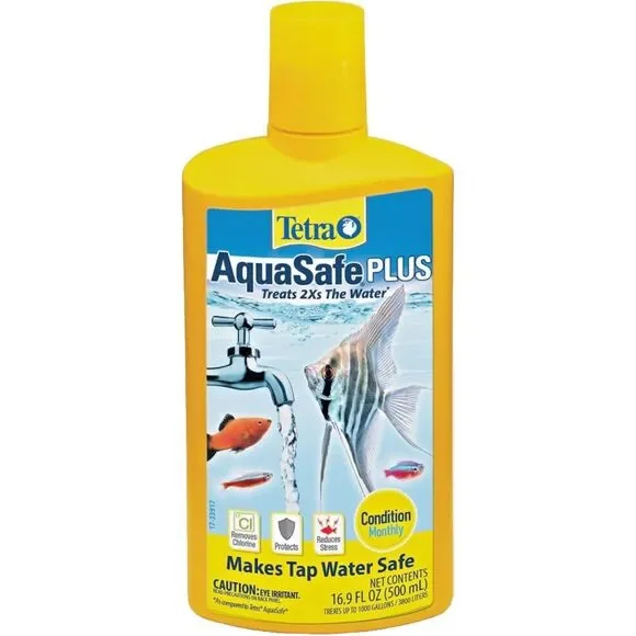 Tetra AquaSafe Plus 16.9 Ounces Aquarium Water Conditioner & Dechlorinator 11/26