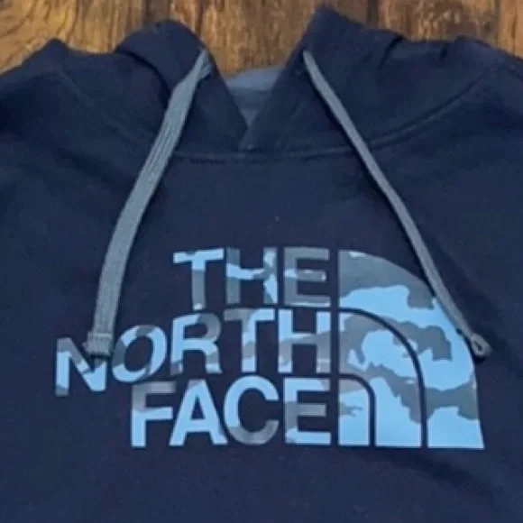 The North Face Blue Camo Hoodie