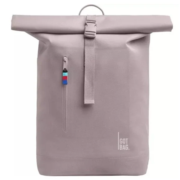 GOT BAG Roll Top Backpack Rose Pearl Ocean Impact Plastic Waterproof Mens Grey