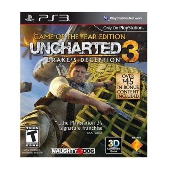 Uncharted 3: Drake's Deception -- Game of the Year Edition (Sony PlayStation‎ 3,