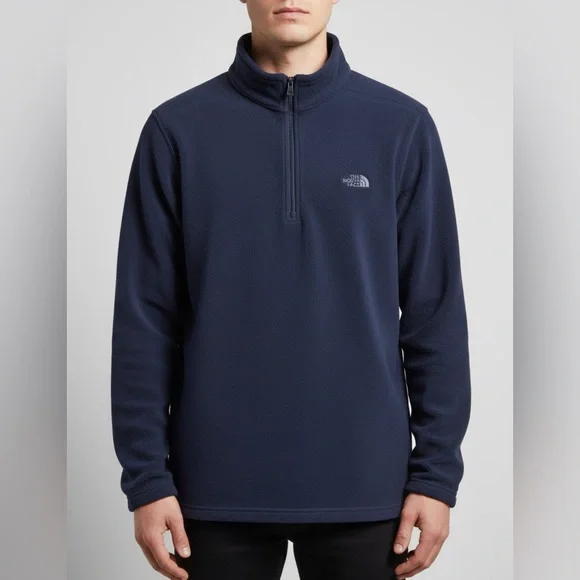 The North Face Navy Quarter-Zip Fleece