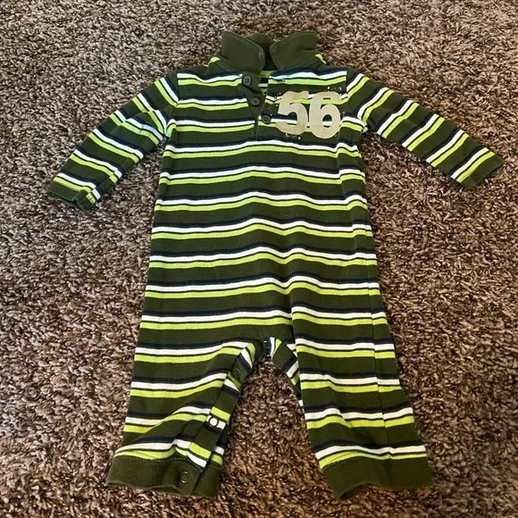 Striped onesie