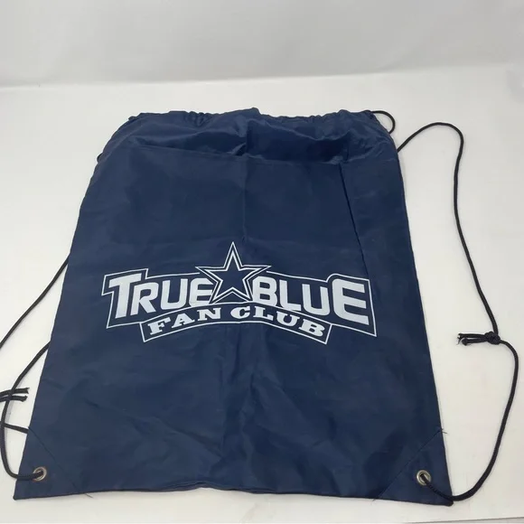 Dallas Cowboys True Blue‎ Fan Club Drawstring Bag