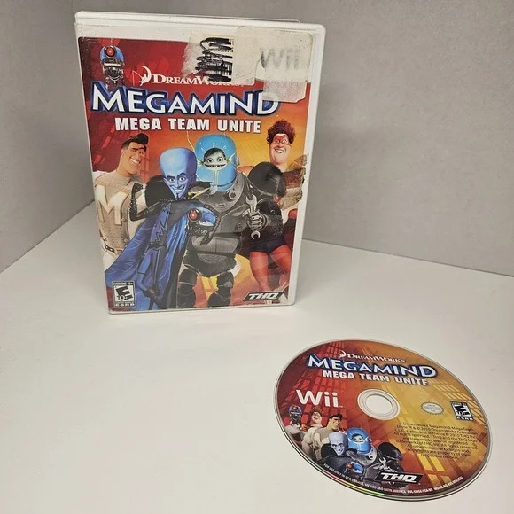 Megamind Mega Team Unite Nintendo Wii‎ CIB