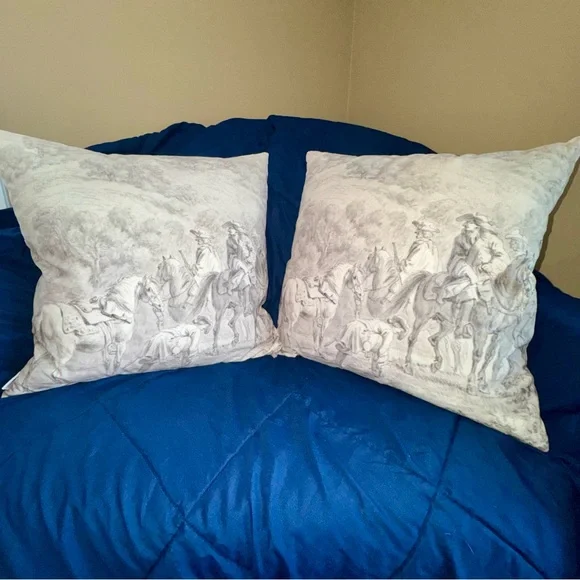 Macodesign American Southwest Lodge Luxe‎ Throw Pillows Duck Feather Set of 2