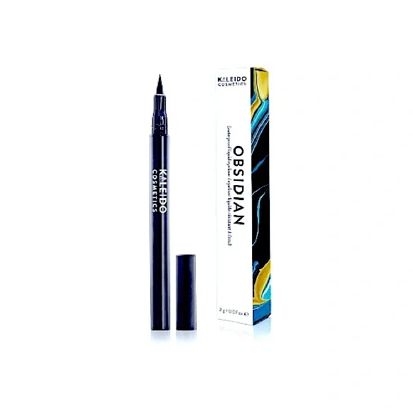 🆕(NIB) Obsidian Waterproof Liquid Eyeliner By Kaleido Cosmetics 2 g / 0.07 oz.
