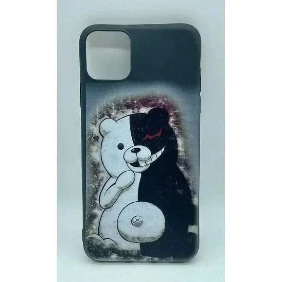 Anime Monokuma Danganronpa TPU Case for iPhone 11 Pro‎ Max Soft Shockproof