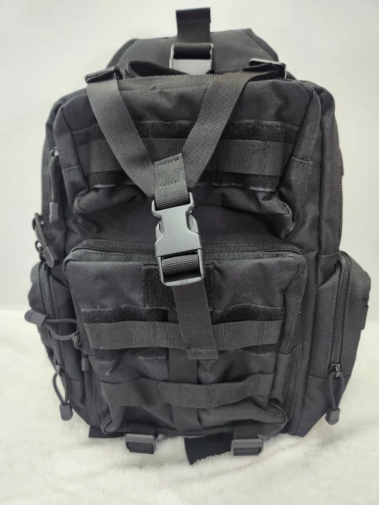 Black Tactical Sling Bag for Men - Rugged Everyday Carry