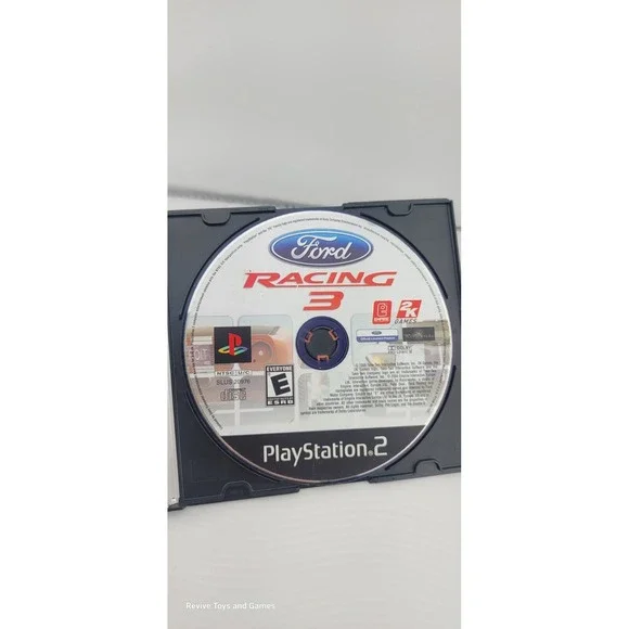 Ford‎ Racing 3 (Sony Playstation 2 PS2, 2005) Disc Only Tested and Working Great