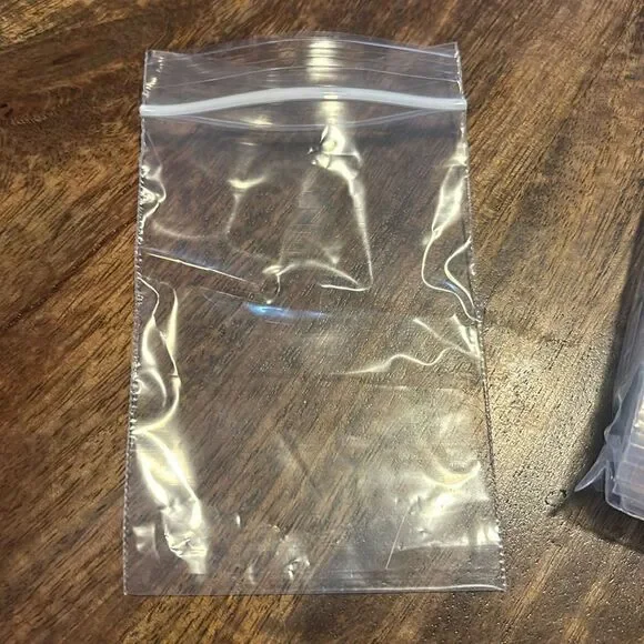 5 x 3” Clear Zip Bags 4 mil 3