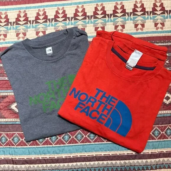 The North Face t-shirt bundle of 2 size medium