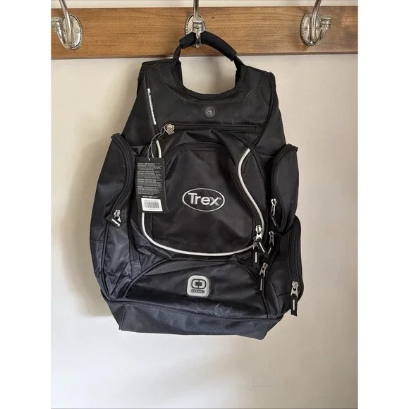 OGIO Bounty Hunter Backpack Black Laptop Travel Pack NEW w/ Tags Trex Logo