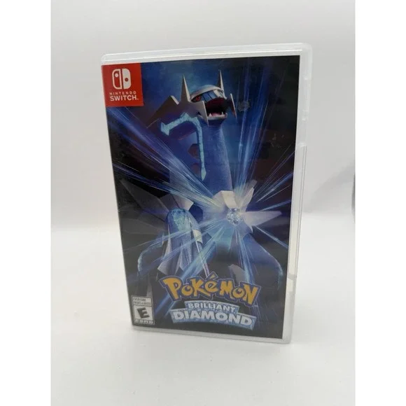 Pokemon Brilliant Diamond Nintendo Switch Complete CIB Tested Authentic
