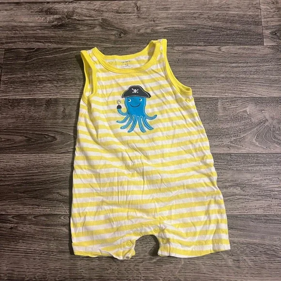Pirate octopus onesie