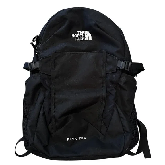 The North Face Black Pivoter Laptop Backpack