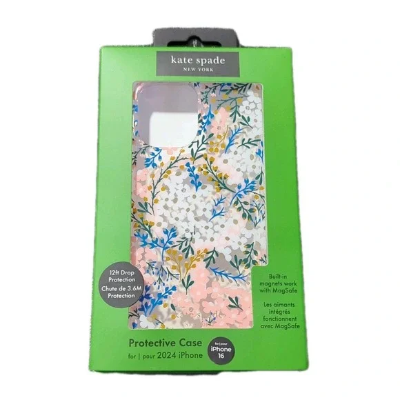 Nn7N Kate Spade NY MagSafe Case For Apple iPhone 16‎ - Flower