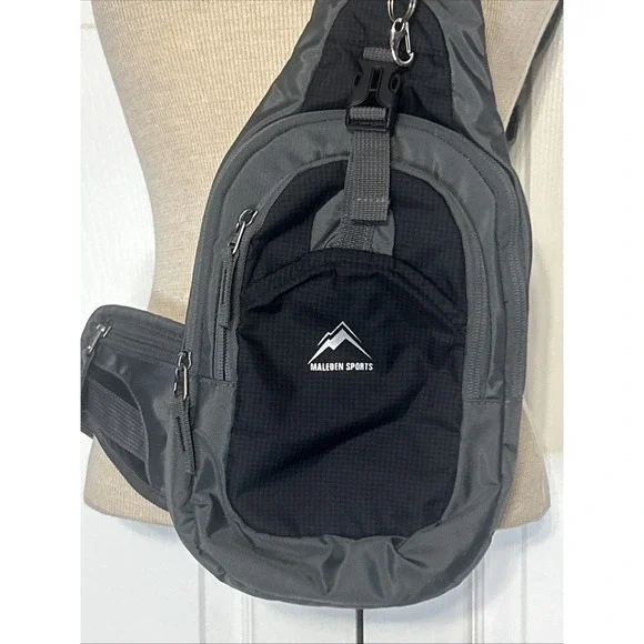 Maleden Sports Sling Backpack Crossbody Hiking Daypack Travel Chest Bag