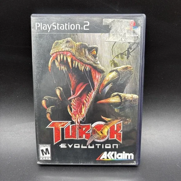 Turok Evolution Sony PlayStation 2, 2002 PS2 Complete CIB w/ Manual