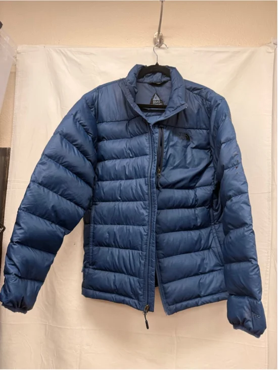 Men's The North Face Blue Puffer Jacket L