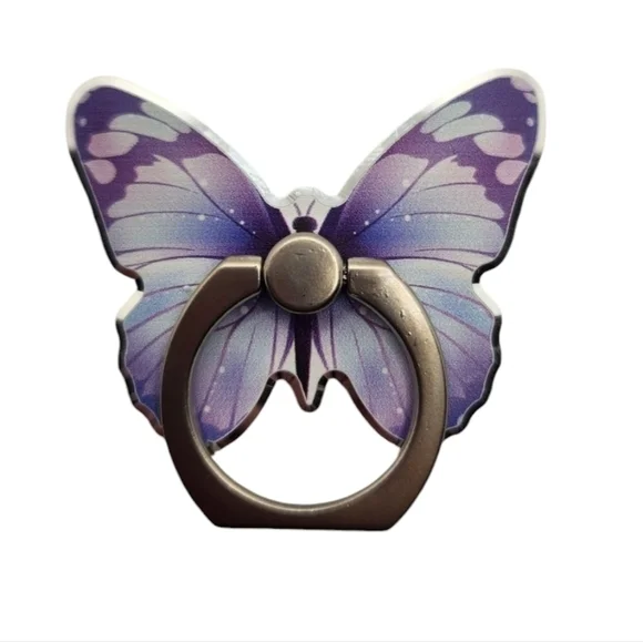 Cellphone‎ Butterfly Ring Holder Rotates 360 Degrees, Cellphone Stand
