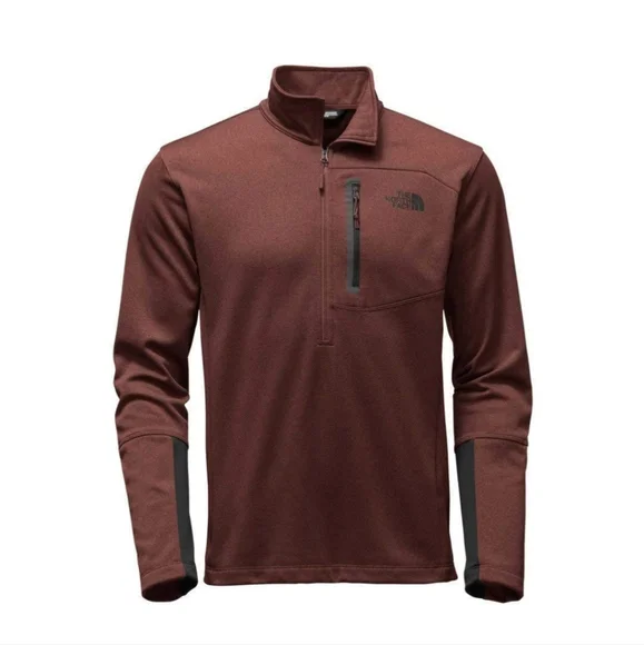 The North Face 1/2 zip fleece men's jacket size M