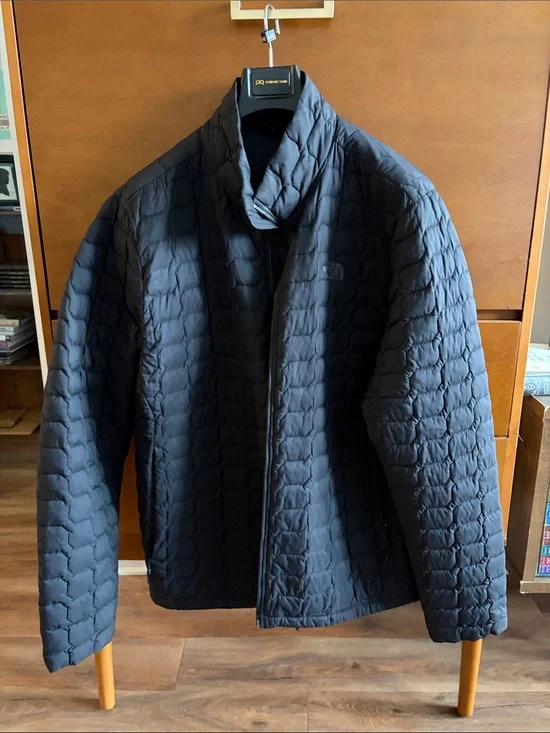 The North Face Black Quilted Packable Insulated Jacket