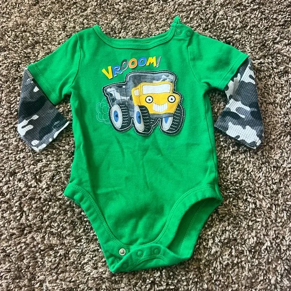 3 for $12 Dump truck onesie