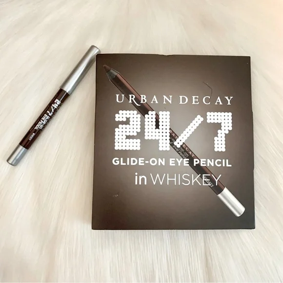 4/$30 Sale💫Urban Decay 24/7 Glide On Eyeliner Pencil Whiskey Brown Mini Size