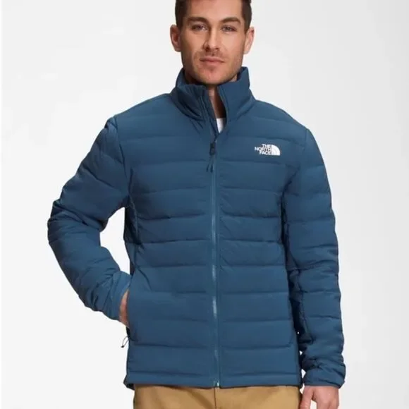 THE NORTH FACE Men’s Belleview Stretch Down Jacket Royal‎ Blue M NWT