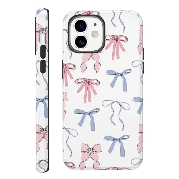 Coquette Girlie Pastel Bows Phone Case