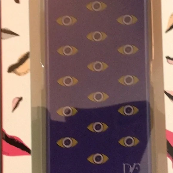 DIANE VON FURSTENBERG DVF Evil Eye iPhone 5 Case never used