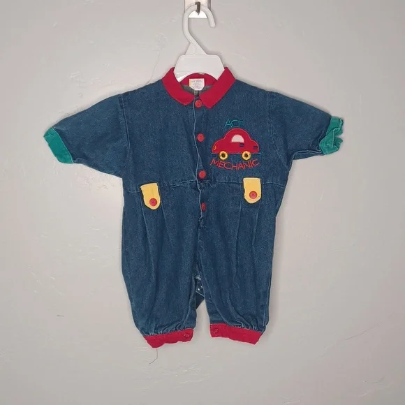 Vintage Denim‎ Onesie