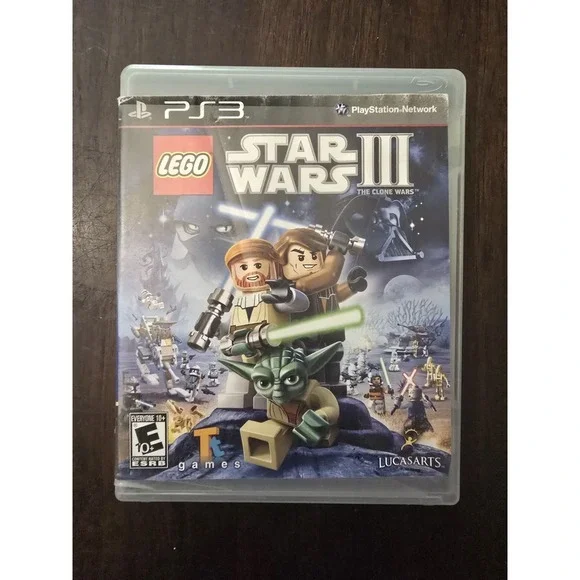 LEGO Star Wars 3 The Clone Wars -‎ (Sony PlayStation 3, 2011) * NO MANUAL
