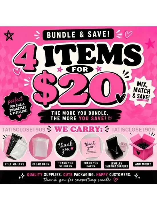 4 Items For 20 Bundle