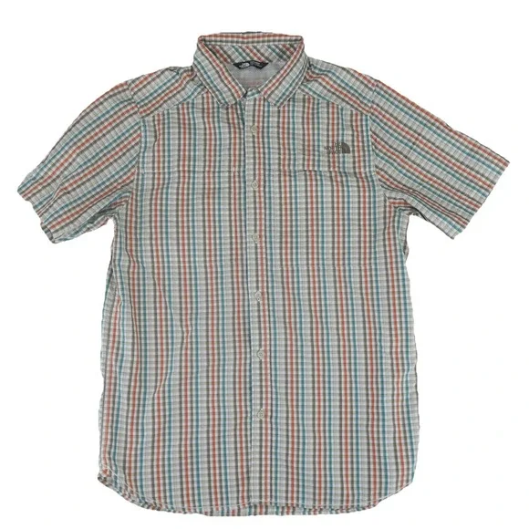 The North Face‎ Vented Outdoors Shirt Mens Large Short Sleeve Hiking Shirt