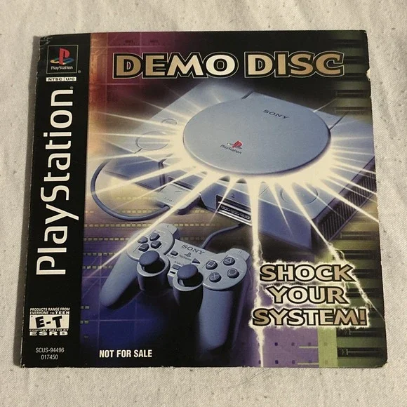 Playstation Shock Your System Demo‎ Disc (Sony Playstation 1 PS1, 1999)