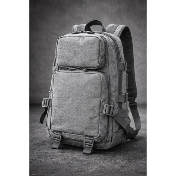 Voodoo Tactical Backpack Heather Grey Multi Pocket Utility Rucksack‎ Bag Men