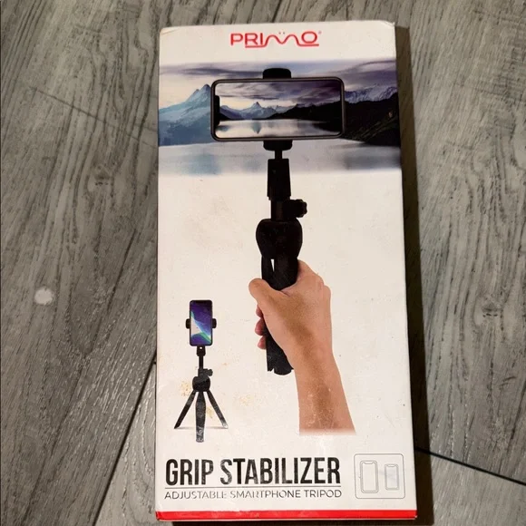 Black Grip Stabilizer -‎ Adjustable Smartphone Tripod
