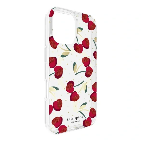 Kate Spade Print Case MagSafe for Apple iPhone - Cherry Dot