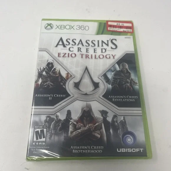 Assassin's Creed: Ezio Trilogy (Microsoft Xbox 360, 2013) New Sealed